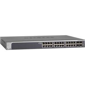 ネットギア XS728T-100AJS スイッチングハブ 10ギガ 24ポート 10G SFP+ x...