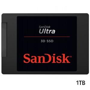 SanDisk サンディスク 内蔵SSD 2.5インチ / SSD Ultra 3D 1TB SATA3.0