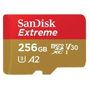 【メール便選択可】サンディスク マイクロSDXC 256GB SDSQXA1-256G-GN6MN A2 UHS-I U3 class10 microsdカード