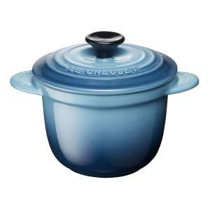 ルクルーゼ シンプル クッキング ミニ ココット エブリィ マリンブルー LECREUSET