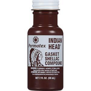 パーマテックス PTX20539 インディアンヘッド 濃茶 59ml Permatex
