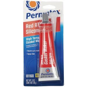 パーマテックス PTX81160 高耐熱レッドRTVシリコン 赤 85g Permatex