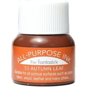 ツキネコ オールパーパスインク 多用途インク 布 皮革 紙 木材 15ml オータムリーフ API-...