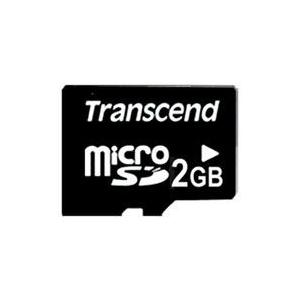 【メール便選択可】トランセンド マイクロSD 2GB TS2GUSDC アダプタなし microsd...