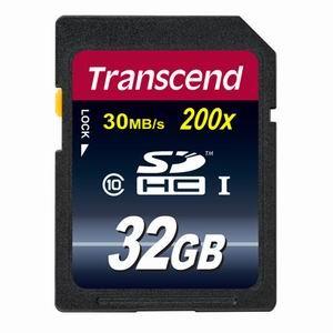 【メール便選択可】トランセンド SDHC 32GB TS32GSDHC10 Class10 SDカー...