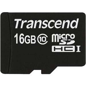 【メール便選択可】トランセンド TS16GUSDC10 マイクロSD microSDHC 16GB Class10 Transcend｜akibaoo