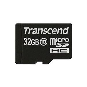 【メール便選択可】トランセンド マイクロSDHC 32GB TS32GUSDC10 Class10 microsdカード Transcend