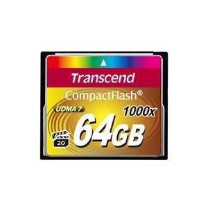 【メール便選択可】トランセンド TS64GCF1000 CF 64GB 1000倍速 コンパクトフラ...