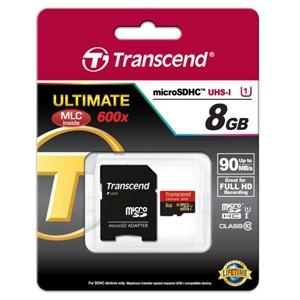 【メール便選択可】microSDHC 8GB TS8GUSDHC10U1 UHS-I Class10 600倍速 MLC