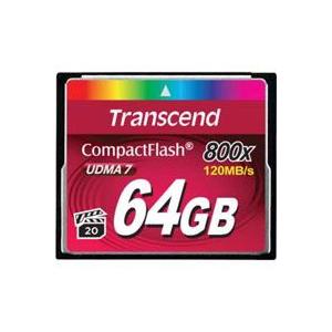 【メール便選択可】トランセンド TS64GCF800 CF 64GB 800倍速 コンパクトフラッシ...