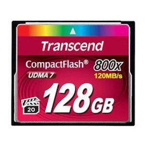 【メール便選択可】トランセンド TS128GCF800 CF 128GB 800倍速 コンパクトフラッシュ Transcend｜akibaoo