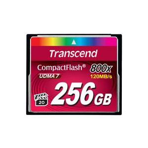 【メール便選択可】トランセンド TS256GCF800 CF 256GB 800倍速 コンパクトフラ...