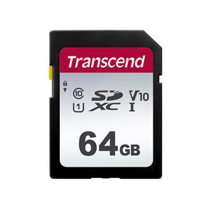 【メール便選択可】トランセンド SDXC 64GB TS64GSDC300S Class10 UHS-I SDカード｜akibaoo