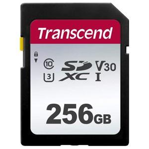 【メール便選択可】トランセンド SDXC 256GB TS256GSDC300S Class10 UHS-I U3 SDカード