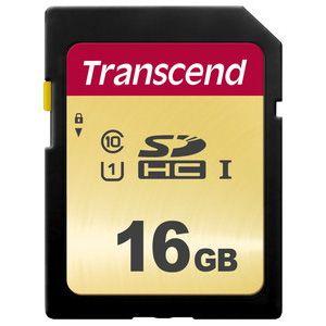 【メール便選択可】トランセンド TS16GSDC500S SDカード 16GB UHS-I U1 M...