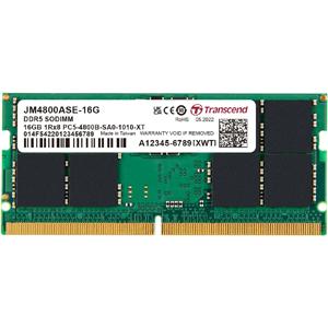 トランセンド JM4800ASE-16G 16GB JM DDR5 4800 SO-DIMM 1Rx8 2Gx8 CL40 1.1V｜akibaoo