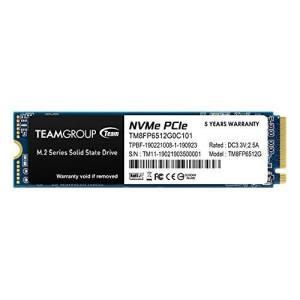 【メール便選択可】チーム TM8FP6512G0C101 SSD 512GB M.2 Nvme1.3 2280 Gen3.0x4｜akibaoo