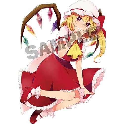 【メール便選択可】東方projectでかステッカー（フランドール・スカーレット） 【G.G.W】