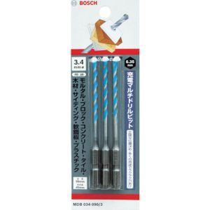 【メール便選択可】ボッシュ MDB043090/3 充電マルチビット 3本組 刃径4.3mm BOSCH｜あきばおー ヤフーショップ