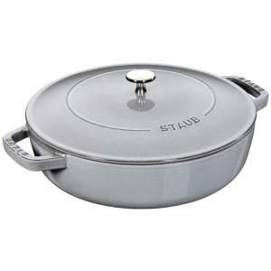 ストウブ ソースパン 14cm 40509−706 グレー ストウブ（staub