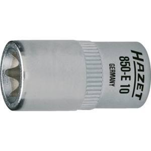 【メール便選択可】HAZET 850-E4 E型トルクスソケット 差込角6.35mm 呼びE4 ハゼ...