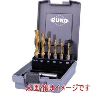RUKO R270021TRO ショートタイプ六角軸タッピングドリル チタン セット ショートタイプ