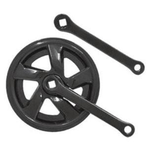 リンエイ SPF-40 Wガードギヤクランクセット 40T ブラック 165mm