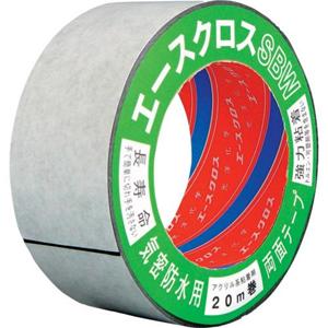 光洋化学 片面気密防水テープ エースクロス011黒 25mm×20m □▽568