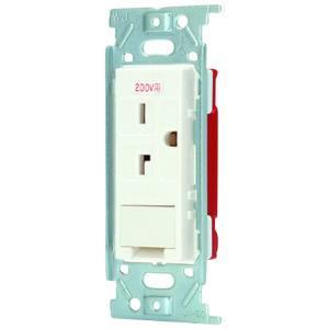 神保電器 JEC-BN-LIGE PW アースターミナル付 15A 20A共用コンセント ピュアホワ...