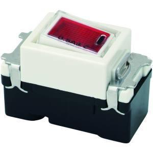 【メール便選択可】神保電器 JEC-BN-1MLCL PW オーロラマークスイッチ 片切 ピュアホワ...