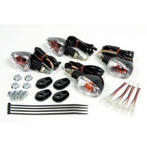 SPタケガワ 05-08-0282 ストリームラインウインカーセット ブラック Ninja250R/...