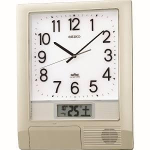 セイコー PT201S 電波プログラムクロック 429×345×57 銀色メタリック メーカー直送 ...