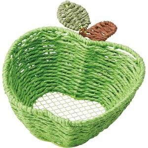 ちどり産業 フルーツバスケット りんご型 グリーン 80-42