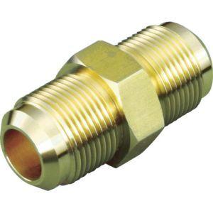 ユニオン　2分　3分　ナット付き　エアコン 異径フレアユニオン 2分× 3分用 サイズ:6.35(1/4)×9.52(3/8): |e431