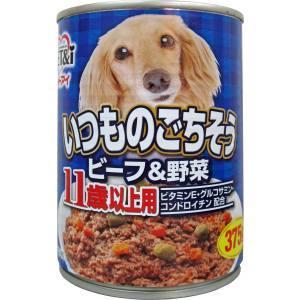 ペットアイ いつものごちそう ビーフ & 野菜 11歳以上用 375g