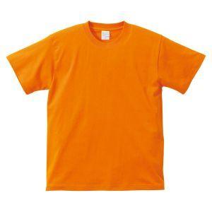 ユナイテッドアスレ 5.6oz Tシャツ キッズ オレンジ 140 64 500102C CAB