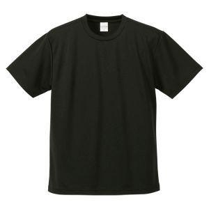 【メール便選択可】ユナイテッドアスレ 4.1oz ドライ Tシャツ ブラック XLサイズ 2 590...