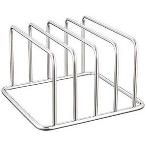 TKG SA 18-8 ステンレス コンパクト まな板立て 縦横兼用型 CMT-4 AMN85 遠藤...