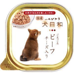 わんわん 犬日和トレイ ビーフ チーズ入り 100g