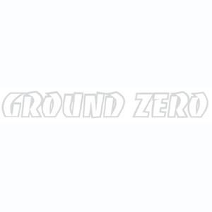 グラウンドゼロ GZ Sticker S レターステッカー GZ レターステッカー 国内正規輸入品 GROUND ZERO｜akibaoo