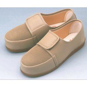 マリアンヌ製靴 足元応援リハビリシューズ 婦人用 ベージュ 21.0cm W603