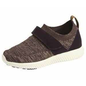 マリアンヌ製靴 SaiSai ストレッチニットスニーカー ブラウン L 240〜245mm WG110
