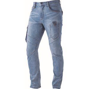 中国産業 9855-838-6L デニムカーゴ ライトブルー 6L