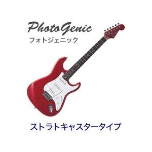 PhotoGenic フォトジェニック エレキギター メタリックレッド ST-180/MRD ローズウッド指板の商品画像