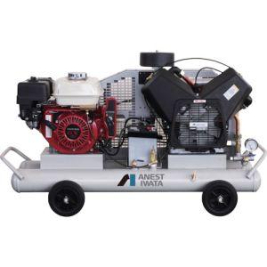 アネスト岩田 PLUE37C-10 5馬力 15L オイルコンプレッサー 双胴型 