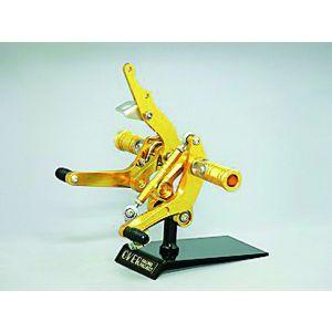 オーヴァーレーシング 51-111-02G バックステップ ゴールド APE50/100 -08(デ...