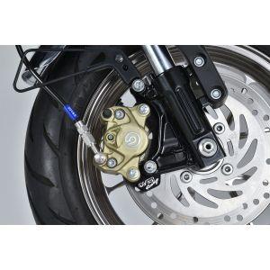 オーヴァーレーシング 83-012-12B Fキャリパーサポート ブラック ブレンボ2P/84mm ...