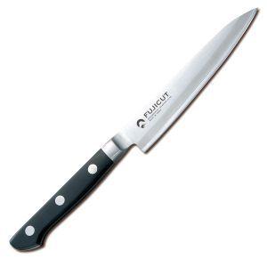 富士カトラリー FUJICUT 6000 口金付モリブデンバナジウム 鋼本割込 包丁 ペティ ナイフ 130mm FC-1660