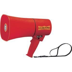 ノボル電機 TS-633R レイニーメガホンタフPlus 6W サイレン音付 耐水 耐衝撃仕様