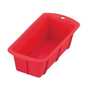 岡部洋食器 シリコン パウンドケーキ型 レッド 17cm CM-03